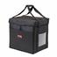 Cambro GBD121515110 Insulated Black GoBag 12 x 15 x 15 Delivery Bag