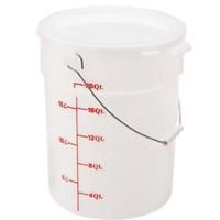 Cambro PWB22148 Food Pail with Bail 22 qt Dishwasher Safe