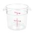 Cambro RFSCW1135 Food Storage Container Round 1qt