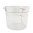 Cambro RFSCW6135 Food Storage Container Round 6qt cont