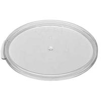 Cambro RFSCWC12135 Food Storage Container Cover Round 12 18 and 22 qt Clear