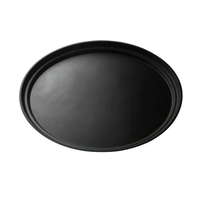 Cambro 2900CT110 Serving Tray Oval 235x 29 black