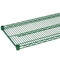 Thunder Group CMEP2454 Wire Shelving 54 Long x 24 Deep Green Epoxy Priced Each Purchased in Box of 2