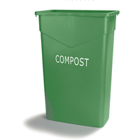Carlisle 342023CMP09 Trimline Waste Container 23 Gal Compost