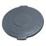 Carlisle 34102123 Bronco Waste Container Lid for 20 Gallon Container Gray