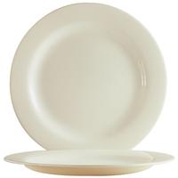 Cardinal 47902 Arcoroc 47902 9 38 Opal Reception Ivory Lunch Plate