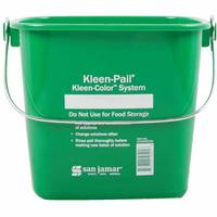 San Jamar KP196KCGN Kleen Pail 6 Quart Bucket Meets HACCP Guidelines