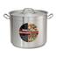 Winco SST24 Induction Stock Pot with cover 24 quart 14 dia x 1012H