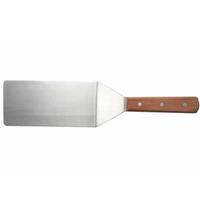 Winco TN48 Turner Solid Stainless Steel 8 x 4 Blade