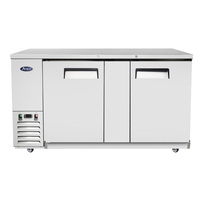 Atosa USA Inc w Warranty MBB69GR Back Bar Cabinet Refrigerated