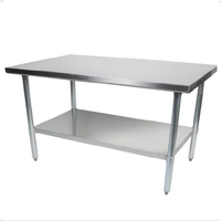 Falcon WT3072 SS Work Table 72 x 30