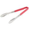 Vollrath 4781240 Utility Tongs 12 KoolTouch red
