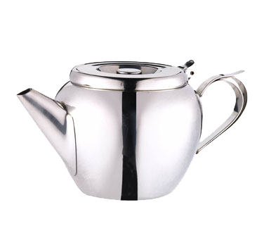 Browne USA 515152 Teapot Stainless Steel 12oz
