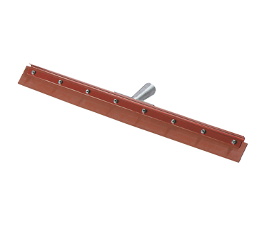 Carlisle 4007600 Squeegee Floor head only 24 long single red gum rubber blade