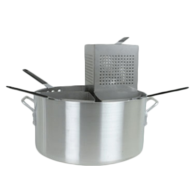 Thunder Group ALSKPC005 Pasta Pot 20qt with 4 ss perforated baskets