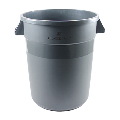 Thunder Group PLTC032G Commercial Waste Container 32gal gray