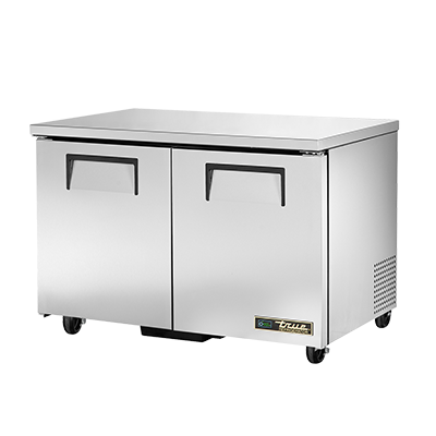 True TUC48HC Refrigerator Undercounter 2 Sections 48 in True