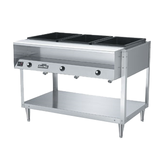Vollrath 38103 Serving Counter Hot Food Electric 3 Well 46W x 32D x 34H