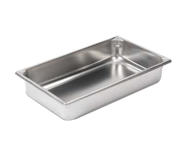 Vollrath 30042 HOTEL Steam Table Pan HD Stainless Full Size 4 Deep