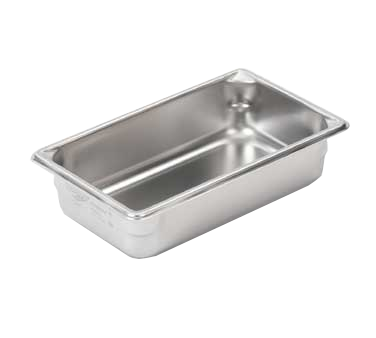 Vollrath 30342 HOTEL Steam Table Pan HD Stainless Steel 13 Size 4 Deep
