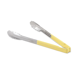 Vollrath 4780950 Utility Tongs 912 KoolTouch yellow