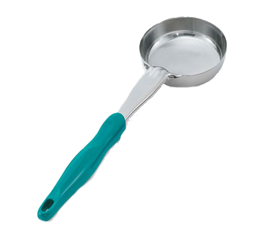 Vollrath 6433655 Spoodle Portion Control Spoon Ladle 6oz teal handle