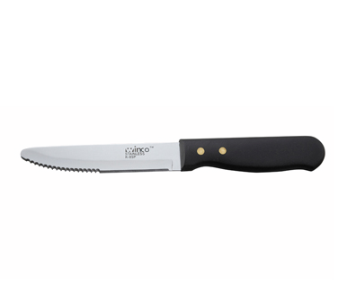 Winco K85P Steak Knife Jumbo Round 5 blade 1dz